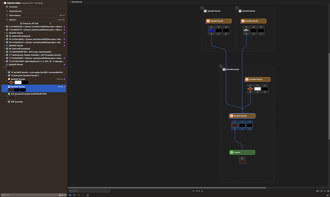 Metal Frame Capture Graph