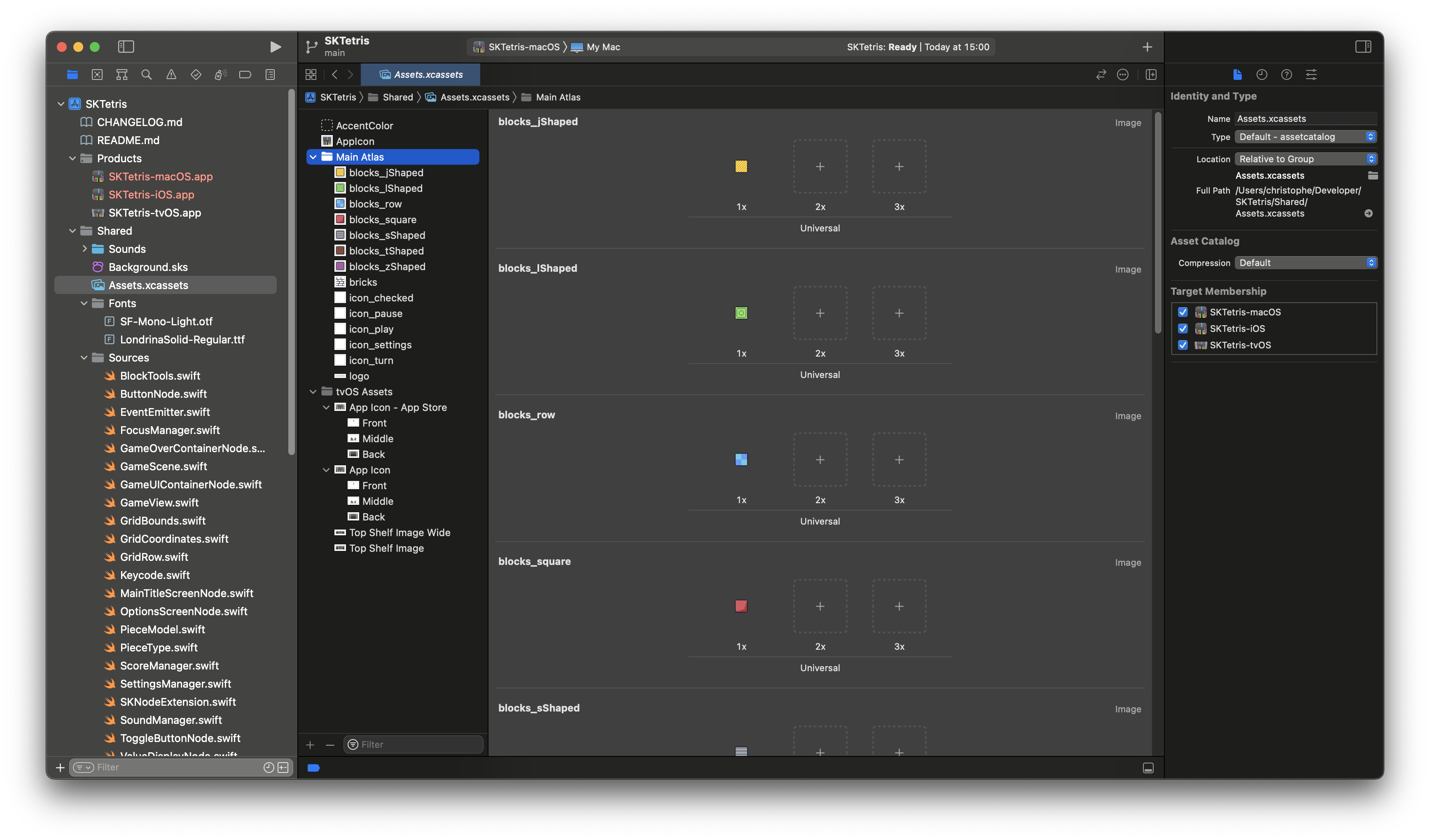 Asset Catalog