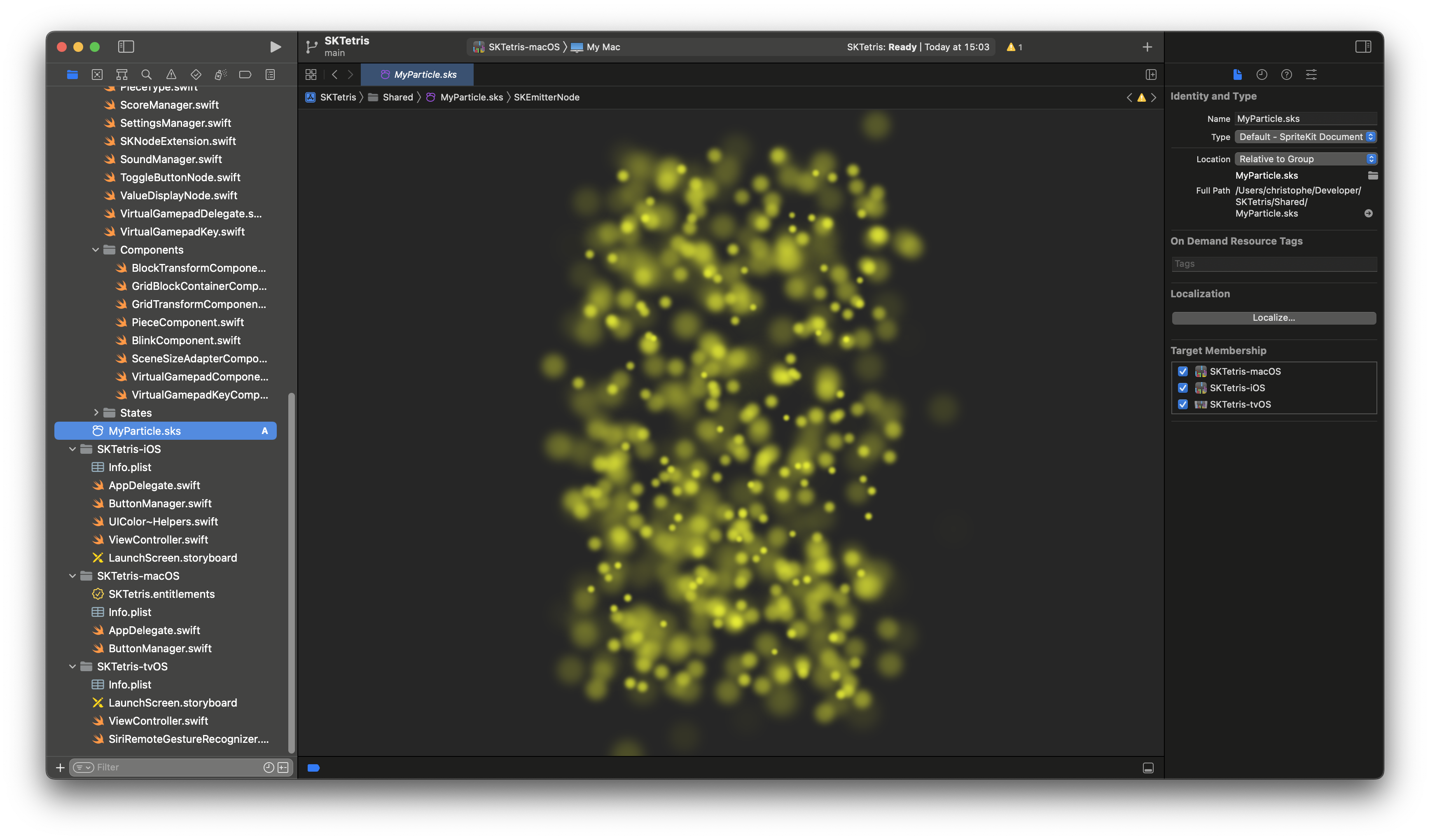 Particle System Editor